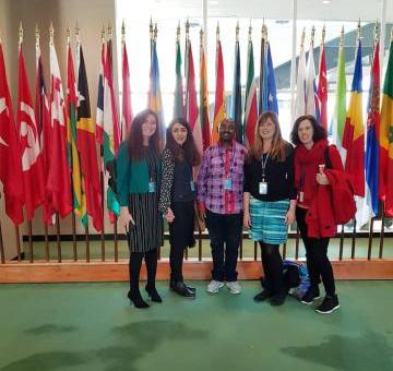 Servas representatives at the United Nations