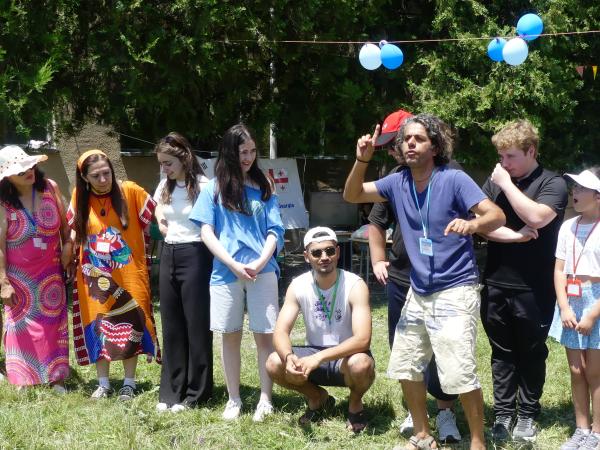 Group photo of Servas volunteers at Servas Georgia Peace School 2024